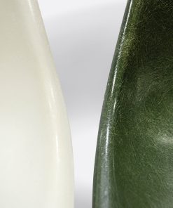 Eames DSW set of 4 Seafoam Green - Greige - Off White - Forest Green4