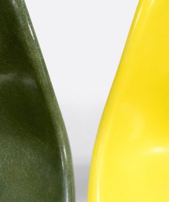 Eames DSW set of 4 Forest Green - Canary Yellow - Lemon Yellow - Off White2