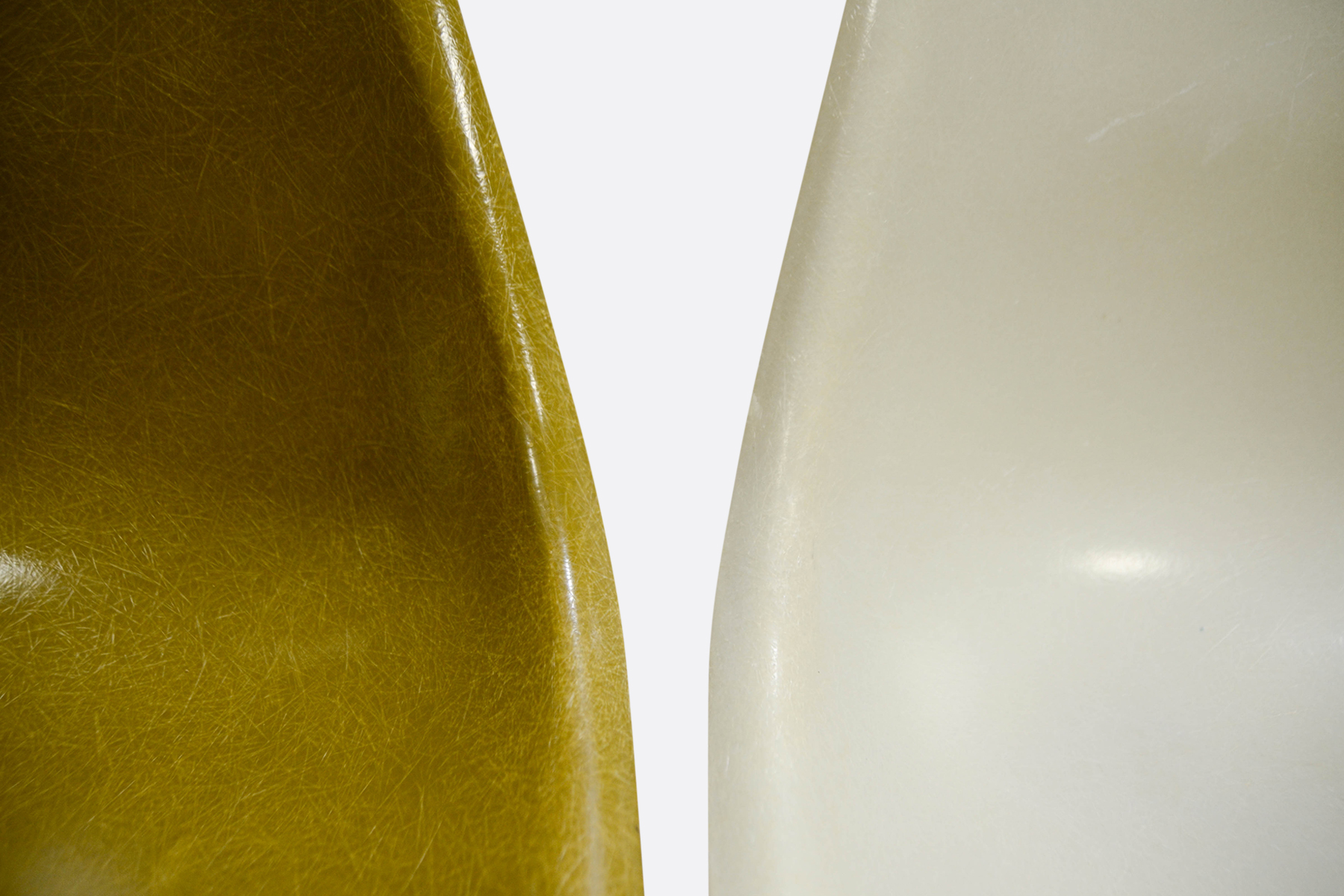 Eames DSW set of 4 Mustard - Off White - Seafoam Green - Terracotta2