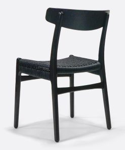 Carl Hansen CH23-black-back-dia