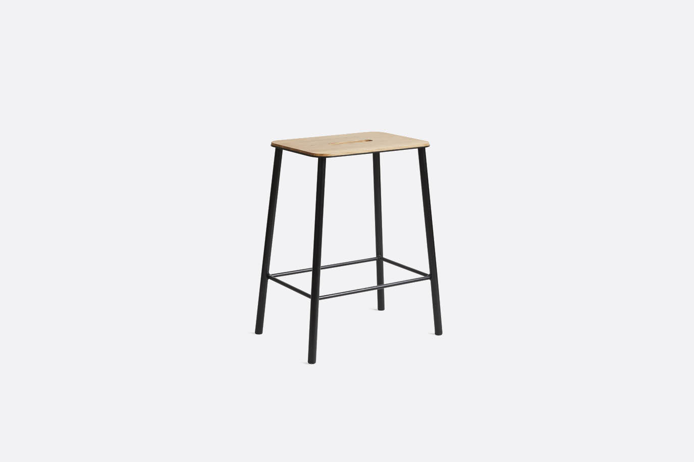 Frama - Adam Stool Oak Black H50