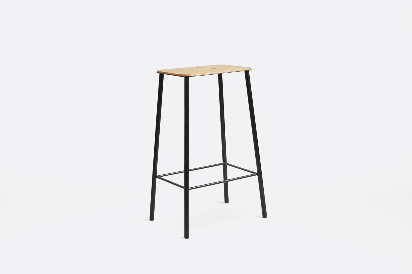 Frama - Adam Stool Oak Black H65